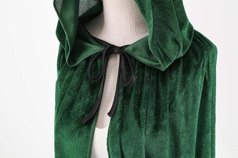 HAPNBCELE Cloak with Hood Men Women for Medieval Renaissance Halloween Cosplay Costume in Kuwait