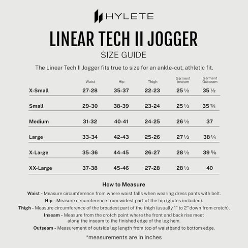 بنطال رياضي HYLETE Linear Tech II للرجال مزود بجيوب in Saudi Arabia