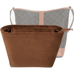 New Material Purse Organizer Insert women's Handbag Organizers Bag Organizer Shaper Insert Bag In Bag for CELINE Triomphe (22)