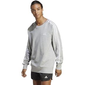 سويت شيرت رجالي من adidas Essentials French Terry 3-Stripes in Saudi Arabia