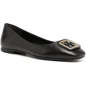 Tory Burch Women's Brie Georgia Square Toe Logo Flats Shoes in Saudi Arabia