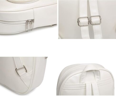 Ita Bag Backpack PU Leather Heart Shaped Purse JK Uniform Bags for Anime Pins Display in Kuwait