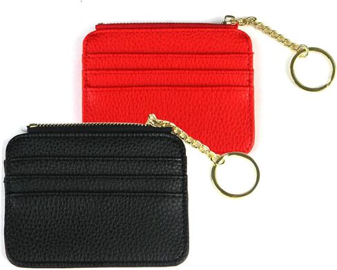 حامل بطاقات الائتمان من جاجوفو، محفظة رفيعة لبطاقات الائتمان، محفظة جيب صغيرة، محفظة عملات معدنية بسحاب، حامل بطاقات عمل جديد 2023 للرجال والنساء، ازرق، تصميم بسيط, أزرق, مُبسط in Kuwait