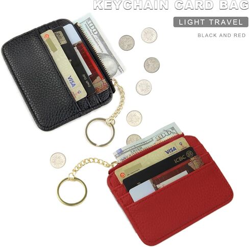 حامل بطاقات الائتمان من جاجوفو، محفظة رفيعة لبطاقات الائتمان، محفظة جيب صغيرة، محفظة عملات معدنية بسحاب، حامل بطاقات عمل جديد 2023 للرجال والنساء، ازرق، تصميم بسيط, أزرق, مُبسط in Kuwait