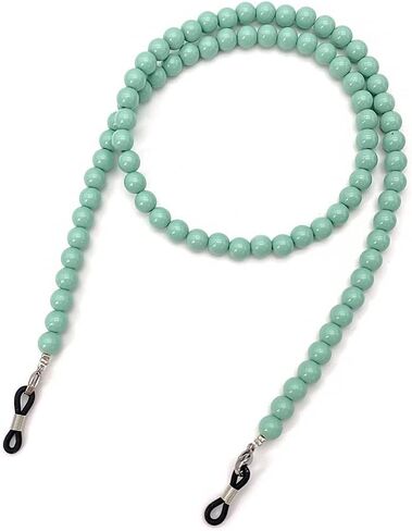 الخرز الملونة المرأة سلسلة النظارات النظارات مثبات قناع القراءة الزجاج قلادة حبل in Kuwait