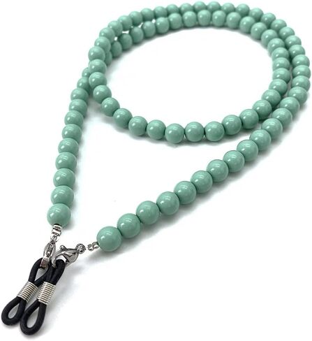 الخرز الملونة المرأة سلسلة النظارات النظارات مثبات قناع القراءة الزجاج قلادة حبل in Kuwait