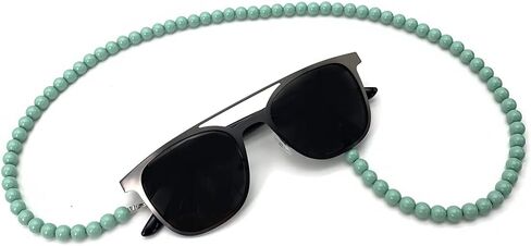 الخرز الملونة المرأة سلسلة النظارات النظارات مثبات قناع القراءة الزجاج قلادة حبل in Kuwait