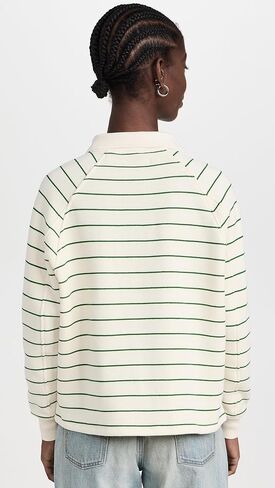 سويت شيرت بولو بيترتيري للسيدات من MWL من Madewell مخطط in Kuwait