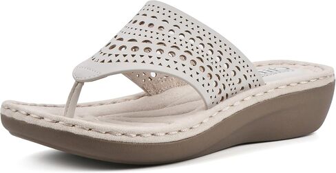 CLIFFS BY WHITE MOUNTAIN Women's Compact Wedge Sandal in Saudi Arabia