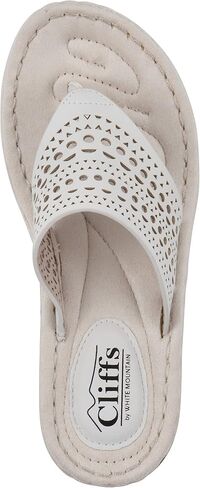 CLIFFS BY WHITE MOUNTAIN Women's Compact Wedge Sandal in Saudi Arabia