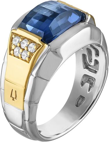 Bulova Men's Jewelry Icon Collection, Two-Tone 14K Gold Plated Silver in Saudi Arabia