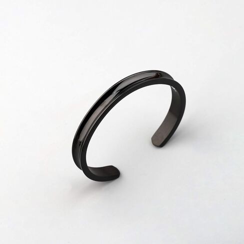 WUSUANED Hawaiian Word Hibiscus Hair Tie Grooved Cuff Bangle Bracelet Hawaii Jewelry Gift For Family Best Friends in Saudi Arabia
