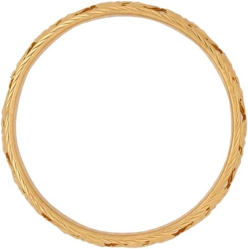 JewarHaat Indian Bangles Gold Plated Handmade Etching Work Bracelet Jewelry for Women & Girls in Saudi Arabia