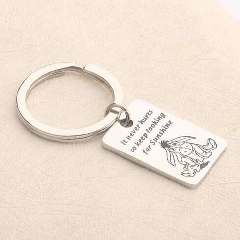 KUIYAI It Never Hurts to Keep Looking for Sunshine Bracelet Donkey Quote Bracelet Inspiration Gift in Saudi Arabia