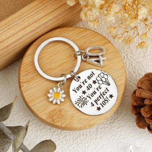 XZtimes 18th, 21st, 30th, 40th, 50th, 60th Birthday Gifts Women Men, Birthday Keychain in Saudi Arabia