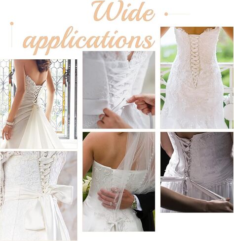 AHANDMAKER Wedding Gown Corset Kit Zipper Replacement in Saudi Arabia