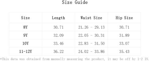 WDIRARA Girl's Flap Pocket Side High Waist Straight Leg Cargo Long Jeans Denim Pants Medium Wash 11-12Y in Saudi Arabia