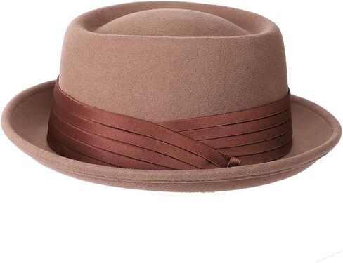Pork Pie Hat Breaking Bad Hats Porkpie Hats Wool Felt Heisenberg Hat Mens Brimmed Hats Fedora in Kuwait