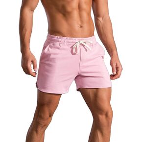 ASLIMAN Men's Bodybuilding Gym Workout Running Shorts