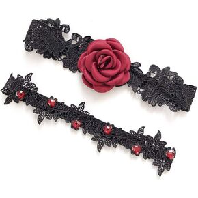 Women Wedding Bridal Garter Lace Belt Bridal Legs Ring JW22