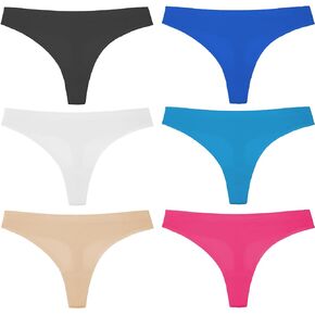 ملابس داخلية نسائية من SONTOP BASIC مكونة من 3 قطع بدون خياطة أساسية وغير مرئية، بيكيني محب، سراويل داخلية كاملة الظهر