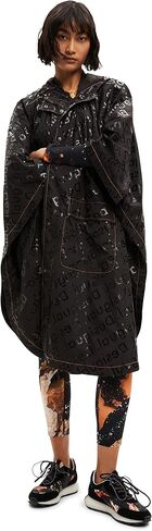 Desigual Women's Poncho Coat, Black, U in Saudi Arabia