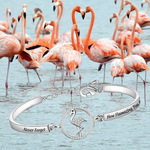 مجوهرات TGBJE Flamingo لا تنسى أبدًا مدى روعة سوارك القابل للتوسيع هدية BFF in Saudi Arabia