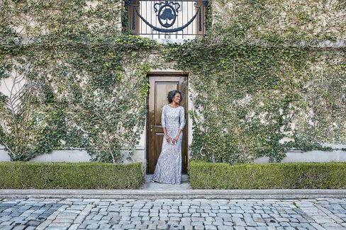 Alex Evenings Women's Long Sequin Dresses with ¾ Sleeves in Saudi Arabia