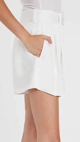 CLUB MONACO WOMENS APPAREL SOFT SHORT WHITE/BLANC 6 in Saudi Arabia
