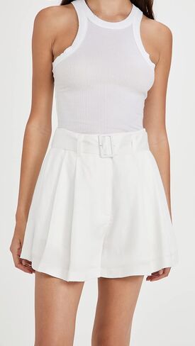 CLUB MONACO WOMENS APPAREL SOFT SHORT WHITE/BLANC 6 in Saudi Arabia