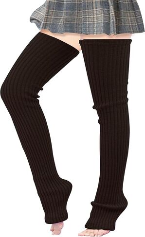 Joyingtwo Thigh Highs Leg Warmers for Women Over Knee High Leg Warmer Crochet Long Socks in Saudi Arabia