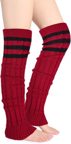 Joyingtwo Thigh Highs Leg Warmers for Women Over Knee High Leg Warmer Crochet Long Socks in Saudi Arabia