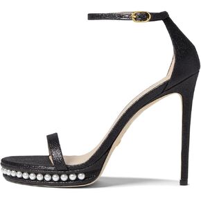 صندل نسائي من Stuart Weitzman مصنوع من اللؤلؤ Nudistdisco