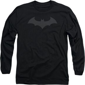 Batman Hush Logo Officially Licensed Adult Long Sleeves T Shirt Black