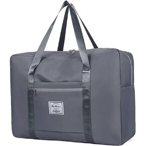 IMCUZUR Travel Duffel Bag, for Spirit Airlines Personal Item Bag 18x14x8 Carry on Luggage Overnight Bag, Weekender Bag for Women and Men (A-Black)