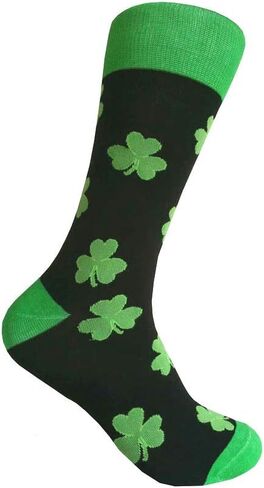 Triple M Plus Men's Mid Calf Green Dress socks,One size fits most men; Sock Size 10-13. in Saudi Arabia