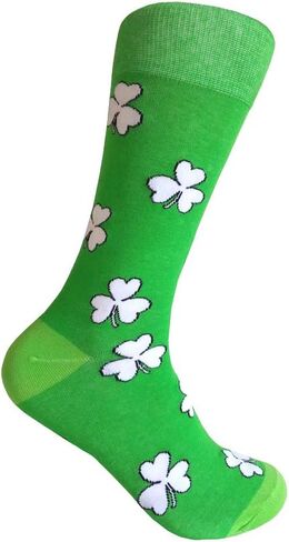 Triple M Plus Men's Mid Calf Green Dress socks,One size fits most men; Sock Size 10-13. in Saudi Arabia