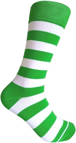Triple M Plus Men's Mid Calf Green Dress socks,One size fits most men; Sock Size 10-13. in Saudi Arabia