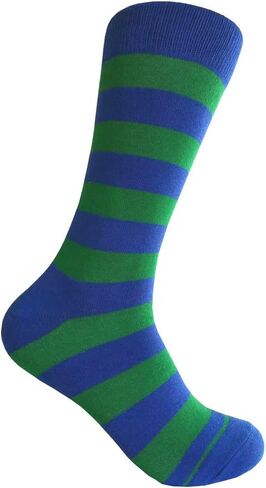 Triple M Plus Men's Mid Calf Green Dress socks,One size fits most men; Sock Size 10-13. in Saudi Arabia