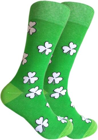 Triple M Plus Men's Mid Calf Green Dress socks,One size fits most men; Sock Size 10-13. in Saudi Arabia