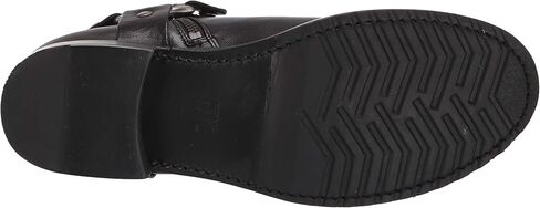 Frye Veronica Harness Short 6" Booties for Women - Leather Upper with Luxurious Leather Lining, Inside Zipper, Snap Harness, and Rubber Lug Outsole in Kuwait