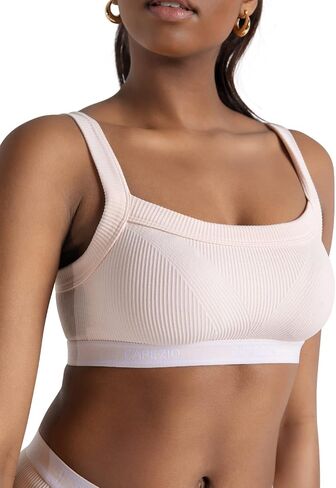 Capezio Women's Double Lined Ribbed Bra in Saudi Arabia