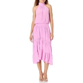 Ramy Brook Women's Ila High Neck Midi Dress in Saudi Arabia