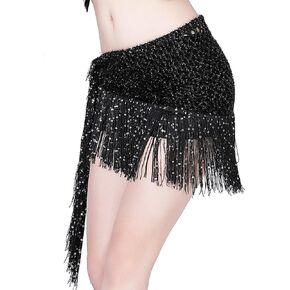 Belly Dancing Belt Colorful Waist Chain Belly Dance Hip Scarf Belt