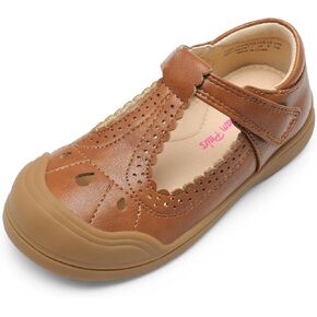 أحذية DREAM PAIRS للفتيات الصغيرات الصغار ماري جين لزي المدرسة أحذية باليه مسطحة بحزام على شكل حرف T in Kuwait