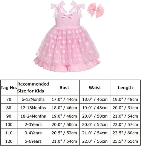 IDOPIP Baby Girls Tutu Dress Halloween Princess Birthday Party Dresses Toddler Pageant Bowknot Sundress with Headband Outfit in Saudi Arabia