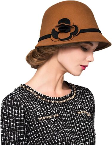 Maitose™ Women's Bow Wool Felt Bucket Hat in Saudi Arabia
