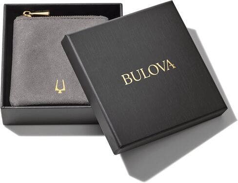 Bulova Men's Jewerly Crest of Bohemia Rhodium Plated Sterling Silver and Black Enamel Ring, 4 Diamonds, Signature Tuning Fork in Saudi Arabia
