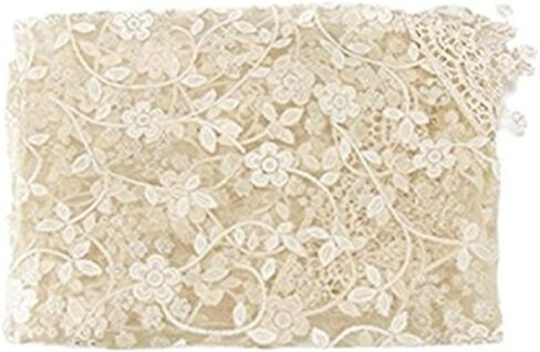 Vemonllas Luxury Newborn Boy Girl Baby Photography Props Wrap Lace Yarn Cloth Blanket (Beige) in Saudi Arabia