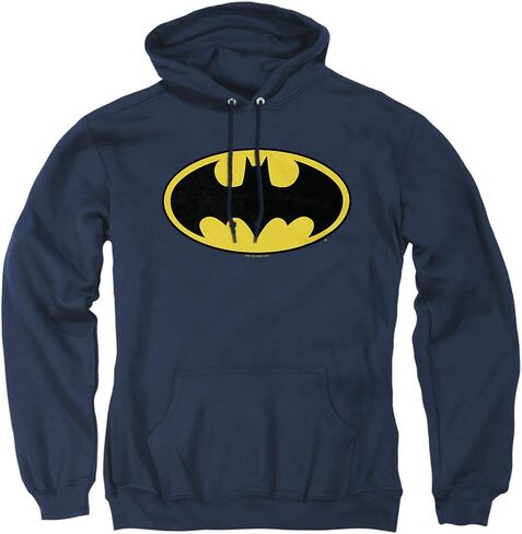 Popfunk Classic Batman Classic Logo Pull-Over Hoodie Sweatshirt & Stickers in Saudi Arabia